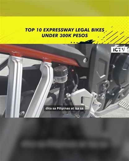 Top 10 Expressway Legal Motorcycle Philippines under 300k | murang big bike sa pilipinas Part 23 | ICTV PH