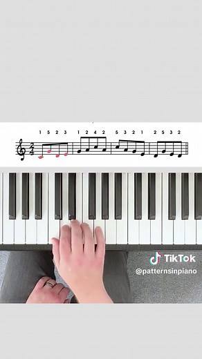 Pentatonic Tunes: Catchy melodies that are fun to play. #learnpiano #pentatonic #pentatonicscale #pianotutorial #learnmusic #pianoscales #pianopattern #pianotok