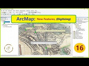 ArcGIS: Creating Features with Digitizing | 16 | ‪@GISSchools‬