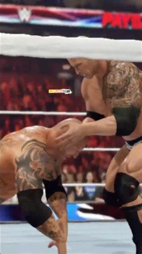 WWE 2K24: THE ROCK SPECIAL MOVE AGAINST BATISTA | BRUTAL SUBMISSION MATCH