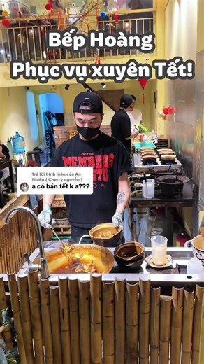 Trả lời @An Nhiên ( Cherry nguyễn ) Bếp Hoàng phục vụ xuyên dịp Tết này nha ! #bếp_hoàng