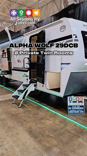 Cleveland RV Show 2026 - The Alpha Wolf 29DCB #rvtour #familycamping #rvlife