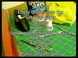 How to Recycle a Quaker Oats Box