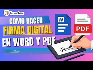 Cómo Hacer una FIRMA DIGITAL en Word Fácil en 2026 | Firmar con Certificado Digital