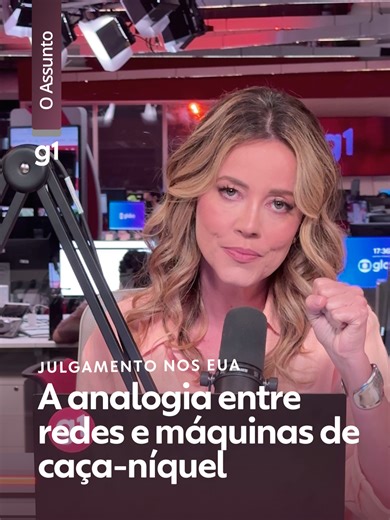 🎧 O Assunto - Dá pra comparar os algoritmos das redes com o vício em apostas? Em conversa com #natuzanery, a especialista em Direito da Tecnologia Carolina Rossini explica como é o funcionamento das recomendações de conteúdos das big techs. Ouça #OAssunto no #g1, no Youtube ou em sua plataforma de áudio preferida.