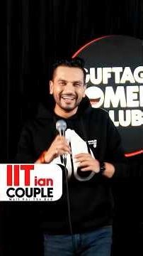 IITian Couple | Vikas Kush Sharma | Standup Comedy Crowd Work #standupcomedy