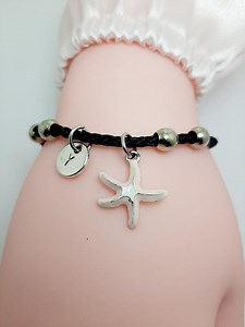 Pink Starfish Bracelet, Marine Bracelet, Sea Lovers Gift, Star Charm, Starfish, - Etsy