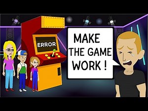 Childish Dad Goes To The Arcade