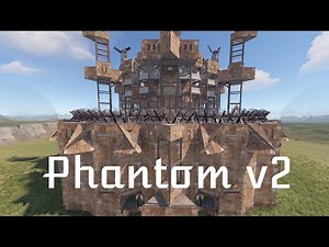 Phantom V2 l Anti Siege, 6 Bunkers, 3 Walls To Open Core | Rust Clan Base Design