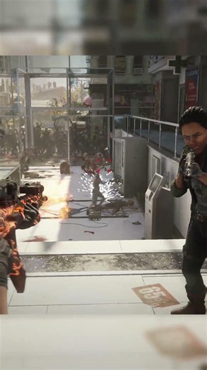 Machine Gun vs MASSIVE Zombie Horde! Can I Survive? Drop YOUR Best Weapon in Comments! #shorts #fps