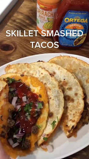 Skillet Smashed Tacos Recipe: Quick and Easy Weeknight Meal