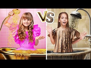 Rich vs Broke PRINCESS   MORE Diana and Roma Challenges - Videos For Kids