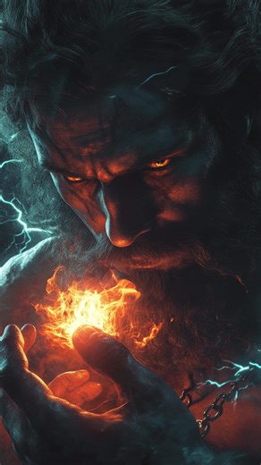 Prometheus: The Gift of Fire to mankind Prometheus, the Titan of foresight and rebellion, dared to steal fire from the gods to give humanity the gift of progress. But his defiance came at a terrible cost—chained to a mountain, punished for eternity by Zeus. His story is one of sacrifice, knowledge, and the fight for human advancement. Discover the legend of the Titan who shaped civilization! #Prometheus #GreekMythology #TitanOfFire #FireBringer #MythologyLover #AncientLegends #StolenFire #GiftTo