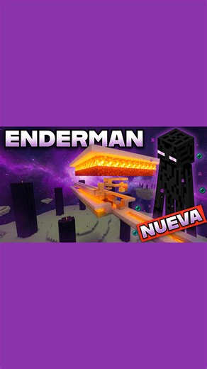 Much0Gust0 on Instagram: "Tutorial PARTE 1 granja de Enderman #tutorial #bedrock"
