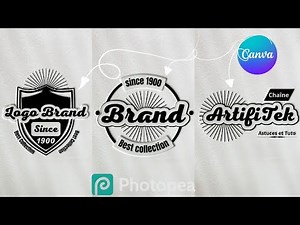 Comment créer son logo sur Canva | Astuces Canva et Photopea 2023