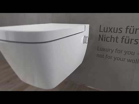 TECEone – the currentless toilet with shower function