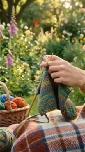 Super Easy Knitting Tutorial for Beginners 🧶 Learn in Seconds #knitting #cozycrafts #slowfashion