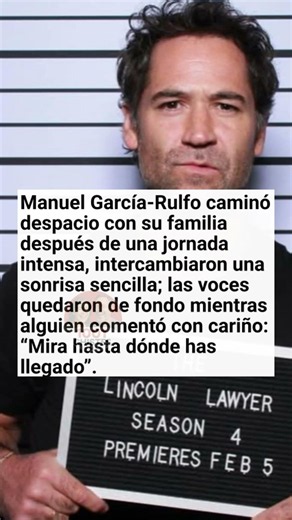 Manuel García-Rulfo y un orgullo que nació despacio