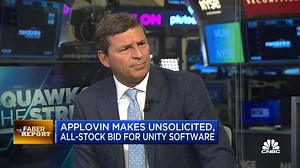 AppLovin makes an unsolicited, all-stock bid for Unity Software