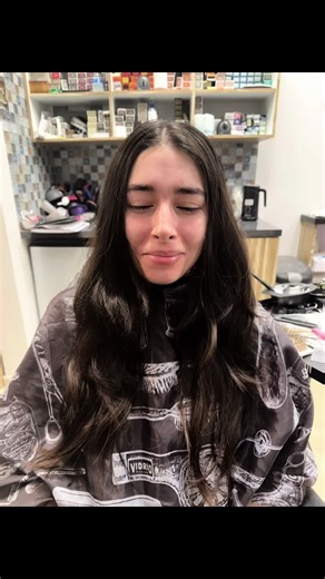 Face frame under balayage, golden copper 🧡