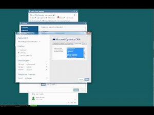 PMCRM01 - Microsoft Dynamics CRM Integration - Mitel Phone Manager