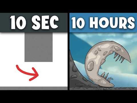 Making an Obstacle Course in 10 Seconds vs 10 Hours