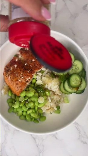 Crispy Rice Salmon Bowl 🍚