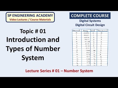 01 Introduction and Types of Number System - Number System and Code - Digital Circuit Design