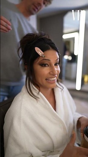 Richa Moorjani gets ready with Vanity Fair for the #Fargo premiere.