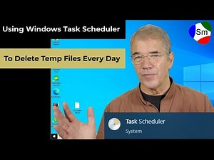 Use Windows Task Scheduler To Purge Temp Files