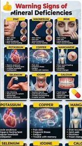 3️⃣ Body Me Mineral Deficiency Ke Signs ⚠️ #shorts