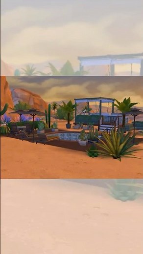 ✨ Sims 4 - Pool Area Build - Part 1 #sims4 #sims4build #sims4game #thesims4 #sims4cc