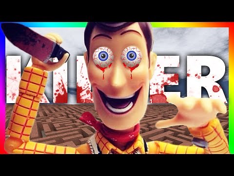 KILLER TOY STORY!?!? | Gmod Horror Maze (WOODY AND BUZZ LIGHTYEAR ATTACK)
