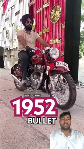 1952 Bullet Modified Stallion Look 😱🏍️ | Old Bullet Custom Build #ytshorts #trending #mechanic