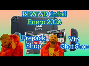 NUEVA Tinfoil SHOP COMPLETA ENERO 2026 #tinfoil #nintendoswitch #freeshop