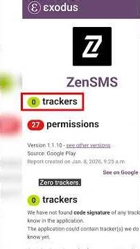 How Many Trackers Does Your SMS App Have? 📱🚫 #shorts #privacy #android