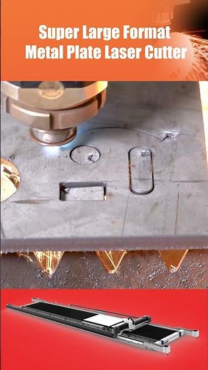 20KW/20000W Metal Sheet Laser Cutting Machine Cutting 10mm Stainless Steel