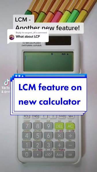 How to Find LCM with Your Casio Scientific Calculator