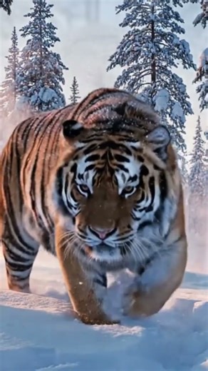 The Last Tiger of Baekdu Mountain🐅 #animals #nature #shorts