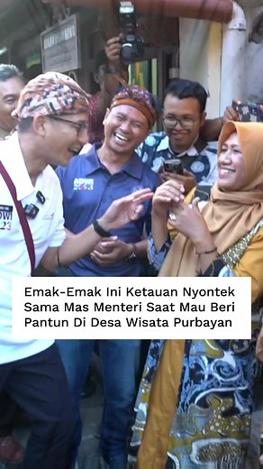 Sob, yuk kenalan sama Desa Wisata Purbayan Jogja! 👀 Psst desa ini masuk ke dalam 75 besar Anugerah Desa Wisata Indonesia 2023 🥳Menurut Mas Menteri @sandiuno, desa wisata Purbayan dinilai layak sebagai desa wisata kelas dunia 💯Potensi produk wisatanya adalah kerajinan keris, kulit, filigree dan blangkon ✅Yuk dukung @wisatapurbayan naik kelas dan menembus pasar ekspor International 🙌🏻#ADWI2023#DiIndonesiaAja#PesonaIndonesia#WonderfulIndonesia | Kementerian Pariwisata RI