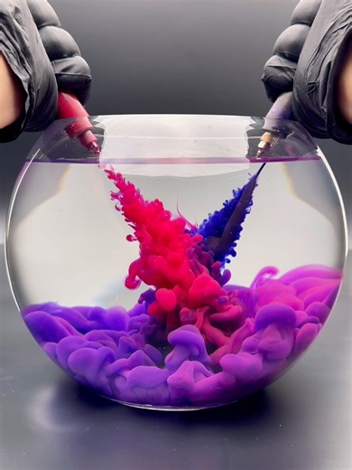 Mixing Pink and Blue for Stunning New Colors