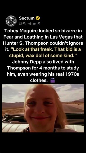 Fear and Loathing in Las Vegas (1998) — Tobey Maguire Looked Too Strange 😂