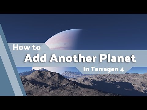 Terragen 4 Basics: Add a Second Planet