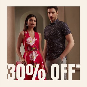 Enjoy 30% off* everything in-store and online. Shop now: http://bitly.com/2I92pXL *T&Cs apply. | Ted Baker