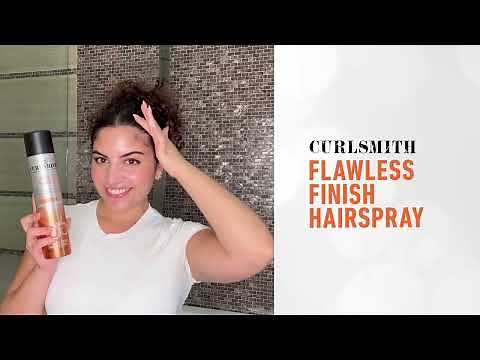 NEW Flawless Finish Hairspray for All Curl Types| Curlsmith