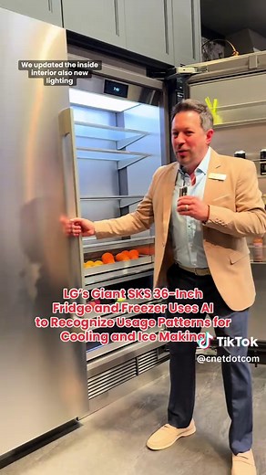 Introducing LG’s 36-Inch Smart Refrigerator with AI Features