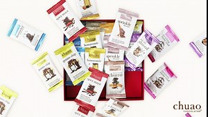 Chuao Chocolatier Share the Love Assorted Milk and Dark Mini Gourmet Chocolate Bars Gift Box | Sampler For Holiday, Birthday, Thank You, Corporate Gift Baskets | 36 Bars, 0.39 oz Each