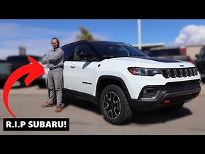Better than the Subaru Cross-WRECK! //2026 Jeep Compass Trailhawk//