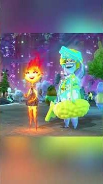 Water is definitely not the richest element in Element City. #movie #usa #foryou#elemental #shorts