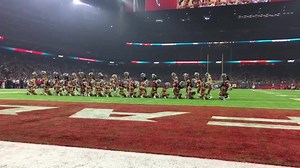 Super Bowl sensation! Greatest audience of our lives 😁 #falconscheer | Atlanta Falcons Cheerleaders